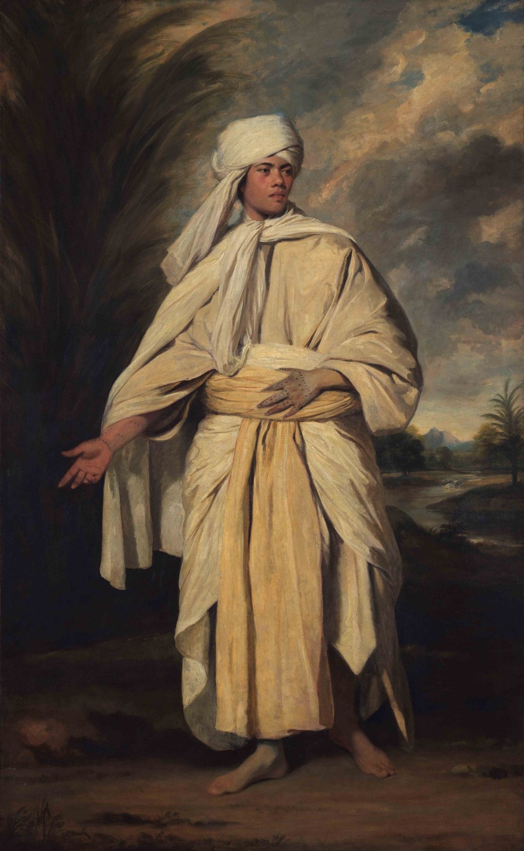 Portrait of Mai (Omai) NPG Getty website